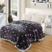 Winter Flannel Fleece Throw Blanket, Ultra Soft Warm Double Layer Bed Cover, Couch Sofa Home Office Gift Set, 150x200cm_maomaolike.com