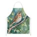 Vermont Hermit Thrush Apron Cooking Kitchen Server Baking Crafts Gardening For Adult Women Men, Unisex, Large, Multicolor_maomaolike.com