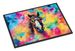 Hippie Animal Horse Doormat Front Door Mat Indoor Outdoor Rugs For Entryway, Non Slip Washable Low Pile, 24H X 36W_maomaolike.com