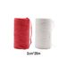 Christmas Decoration New Trend: Red And White Lala Paper Roll 24PC_maomaolike.com