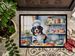 Bernese Mountain Dog The Chef Doormat Front Door Mat Indoor Outdoor Rugs For Entryway, Non Slip Washable Low Pile, 24H X 36W_maomaolike.com