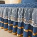 Autumn And Winter New Thickened Warm Quilted Skirt Single Cover Dustproof Non-Slip Bed Sheet Mattress Protector_maomaolike.com