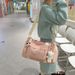 Cute Fashion Handheld Travel Nylon Thickened Durable Women's Yoga Training With Shoe Compartment Short Trip Luggage Bag_maomaolike.com