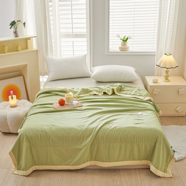 Manufacturer Wholesale Foreign Trade Cross-Border Soybean Summer Cooling Machine Washable Air Conditioning Quilt Export Top-sale_maomaolike.com