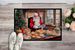 Cookies With Santa Claus Doormat Front Door Mat Indoor Outdoor Rugs For Entryway, Non Slip Washable Low Pile, 24H X 36W_maomaolike.com