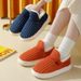 Shvalus Fashion Fur Slipprs For Womn Mn Wintr Warm Ankls Cozy Furry Hom Indoor Soft Sol Plush Slids Cotton_maomaolike.com