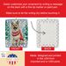 Norwegian Buhund Christmas Porcelain Ornament Christmas Tree Hanging Decorations For Home Christmas Holiday, Rectangle, Gift, Multicolor_maomaolike.com