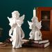 European Angel Girl Holder Ornament American Romantic Candlelight Dinner Decoration Living Room Home Candle Stand_maomaolike.com