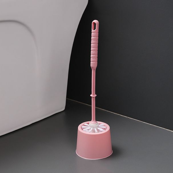 Household Bathroom Essentials Plastic Decontamination Long Handle Toilet Cleaning Brush_maomaolike.com