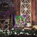 English Bulldog King Of Mardi Gras Throw Pillow Machine Washable, Indoor Outdoor Decorative Pillow For Couch, Bed Or Patio, 14Hx14W_maomaolike.com