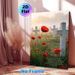 In Flanders Fields Poppy & Cross Painting Poster, Misty Sunlit Poppy Field With Crosses And Classic Poem Poster, Commemorative Decor Ideal For Home_maomaolike.com