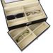 Unisex Household collection 12 grid wooden pu leather glasses storage box glasses box display box double layer glasses storage box leather_maomaolike.com