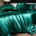 Factory Wholesale Upgraded Good Fabric Washed Ice Silk Single Solid Color Quilt Cover Export Cross-Border E-commerce_maomaolike.com