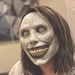 Halloween COS Smiling Exorcist White Eye Demon Mask_maomaolike.com