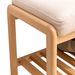Natural Solid Wood Shoe Bench, Beech Wood Storage Rack Organizer With High Rebound Sponge Cushion_maomaolike.com