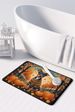 Miniature Pinscher Fall Memory Foam Kitchen Mat Machine Washable Anti-Fatigue Mat Cushion Comfort Bath Mat Or Kitchen Rug_maomaolike.com