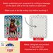 Miniature Pinscher Christmas Porcelain Ornament Christmas Tree Hanging Decorations For Home Christmas Holiday, Rectangle, Gift, Multicolor_maomaolike.com