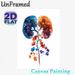 Botanical Kidney Painting Poster, Vibrant Watercolor Style Poster, Artistic Fusion Of Human Organ And Ginkgo Leaves, Suitable For Clinic, Home Office_maomaolike.com