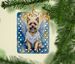 Cairn Terrier My Angel Porcelain Ornament Christmas Tree Hanging Decorations For Home Christmas Holiday, Rectangle, Gift, Multicolor_maomaolike.com