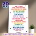 The Lord's Prayer Painting Poster, Vibrant Rainbow-hued Text With Star Accents Poster, Inspirational Religious Verse Decor Suitable For Home, Prayer_maomaolike.com
