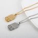 Square Pendants Delicate Stainless Steel Chain Pendant For Women Necklace_maomaolike.com