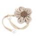 Linen Flower Tie Pin Binding Strap Japanese Style Homestay Adjustable Storage Rope_maomaolike.com