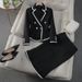 Women's Clothing tweed fishtail skirt suit fashionable temperament professional suit formal wear_maomaolike.com