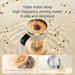 New Electric Stirring Food Grade Coffee Water Fully Automatic Magnetic Brewing Powder Soy Milk Shaker Cup_maomaolike.com
