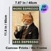 Vintage Cat & Espresso Painting Poster, Retro Nostalgic Styled Poster, Dapper Ginger Cat In Formal Suit Holding Floral Teacup With Fun Quote, Brings_maomaolike.com