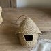 New Handmade Woven Small House Bird's Nest Ornament Garden Miscellaneous Decoration Outdoor Homestay Decor_maomaolike.com