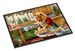 Chow Chow Christmas Cookies Doormat Front Door Mat Indoor Outdoor Rugs For Entryway, Non Slip Washable Low Pile, 24H X 36W_maomaolike.com