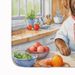 Chesapeake Bay Retriever The Chef Memory Foam Kitchen Mat Machine Washable Anti-Fatigue Mat Cushion Comfort Bath Mat Or Kitchen Rug_maomaolike.com