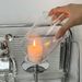 Shishi Light Luxury Nordic Silver Aromatherapy Candle Holder Valentine's Day Decoration Romantic Dining Table Candlelight_maomaolike.com