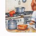 Cavalier Spaniel The Chef Memory Foam Kitchen Mat Machine Washable Anti-Fatigue Mat Cushion Comfort Bath Mat Or Kitchen Rug_maomaolike.com