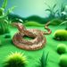 Solid Plated Zodiac Snake Table Ornament Cobra Antique-Style Small Copper Carving Handheld Piece Copperware Tea Pet_maomaolike.com