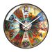 Yipula 7141 American Style Silent Home Creative Personality Living Room Sweep Second Wall Quartz Clock_maomaolike.com