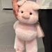 Creative Gift Soft Pig Animal Pillow Emotional Support Cute Animals Plush 17.7inch Stuffed Toys_maomaolike.com
