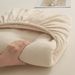 Winter Milk Velvet Coral Fleece Piece Dormitory Single Thickened Cover Solid Color Bed Sheet Three-Piece Set_maomaolike.com