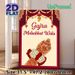 Indian Wedding Henna & Floral Gajra Painting Poster, Vibrant Traditional Indian Festive Poster, Cultural Decorative Piece Suitable For Wedding Venue_maomaolike.com