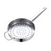 Stainless Steel Flat Bottom Spoon For Cold Shrimp, Large Hole Baby Fish Filter Spoon, Special Strainer Ladle_maomaolike.com