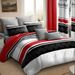 9 Piece In A Bag Thick Touch Bed Cover Curtain Set, Upgraded Luxury Bedspread Set, Bamboo Microfiber All Season Bedding-Set For Home, RV Beding, Boys And Girls Gifts With Gift Bag_maomaolike.com