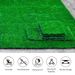 Artificial Grass Turf Tiles Interlocking Set Of 35pcs, Grass Tiles Self-draining For Pet Indoor/Outdoor Flooring Decor, 12x12in_maomaolike.com
