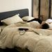 Fleece-Lined Thickened Autumn Winter Warm Milk Velvet Four-Piece Set Double-Sided Coral Fleece Duvet Cover Simple Luxury Carved An_maomaolike.com