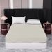 Solid Color Fitted Mattress Protector - Waterproof & Dustproof (Elastic Deep Pocket Hypoallergenic Breathable Fabric_maomaolike.com