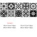 20 Pieces Set Black White Moroccan Tile Stickers, Waterproof Peel And Stick Backsplash Decals For Kitchen Bathroom Wall Renovation Decor_maomaolike.com