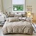 2026 Spring New All-Cotton Four-Piece Set Brushed Skin-Friendly Printed Pure Cotton Duvet Cover For Single And Double Beds_maomaolike.com