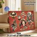 Nautical Vintage Tattoo Painting Poster, Vibrant Classic Old-School Tattoo-style Nautical Motifs Poster, Eye-catching Nostalgic Art For Home, Bar Or_maomaolike.com