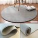 Coral Fleece Round Short Plush Home Living Room Bedroom Carpet Computer Chair Hanging Basket Bedside Floor Mat_maomaolike.com