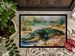 Alligator Doormat Front Door Mat Indoor Outdoor Rugs For Entryway, Non Slip Washable Low Pile, 24H X 36W_maomaolike.com