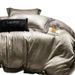 1 Light Luxury Style Jacquard Four-Piece Set High-End 100S Long-Staple Cotton Wide Edge Duvet Cover Sheet For Bed Use_maomaolike.com